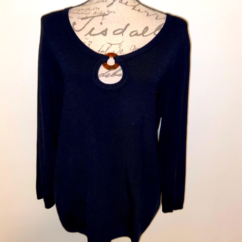 🖤Rafaella Woman Black Stretch Sweater/Top🖤